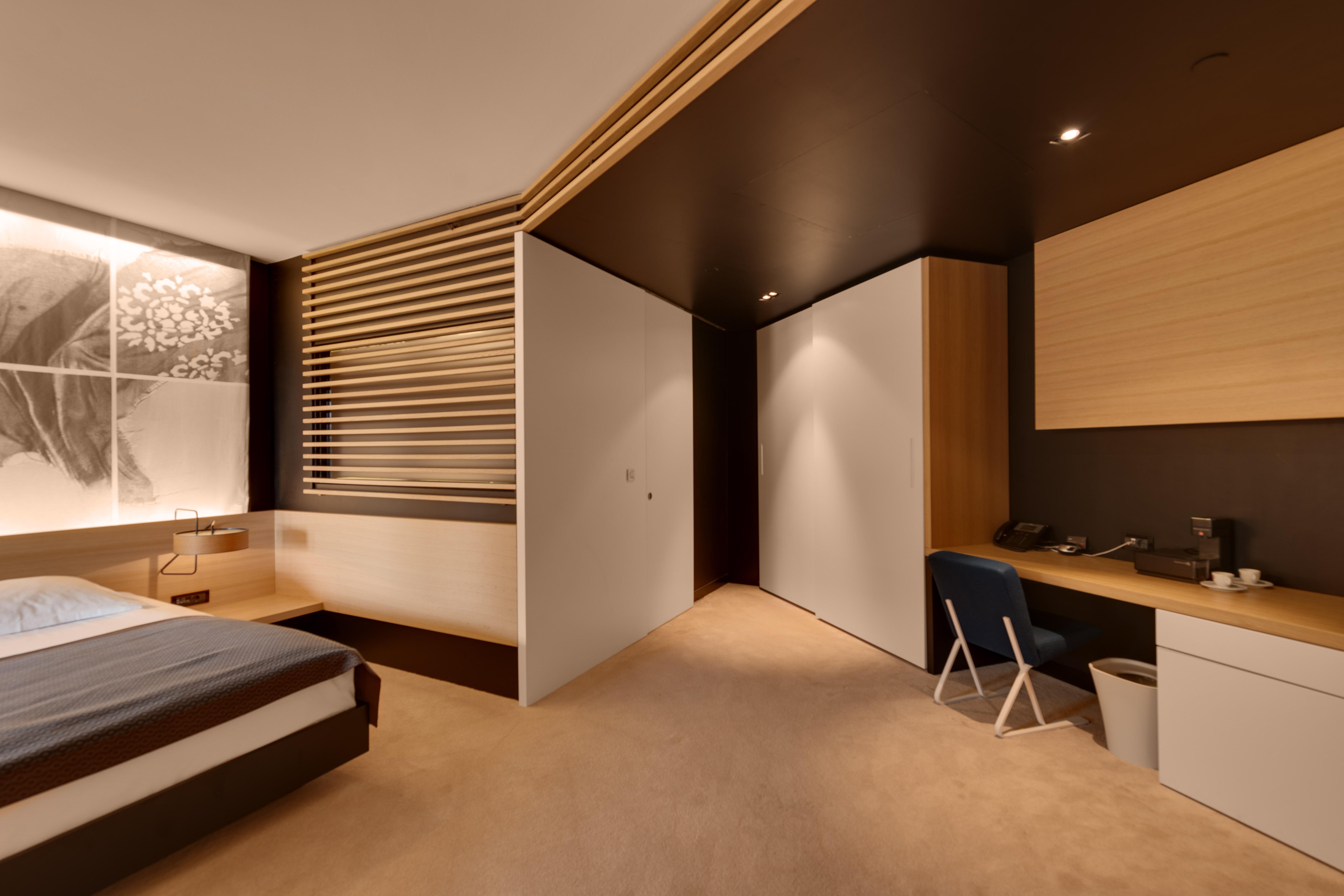 Lone Hotel By Maistra Collection Rovinj Bagian luar foto 3D rendering of a bedroom