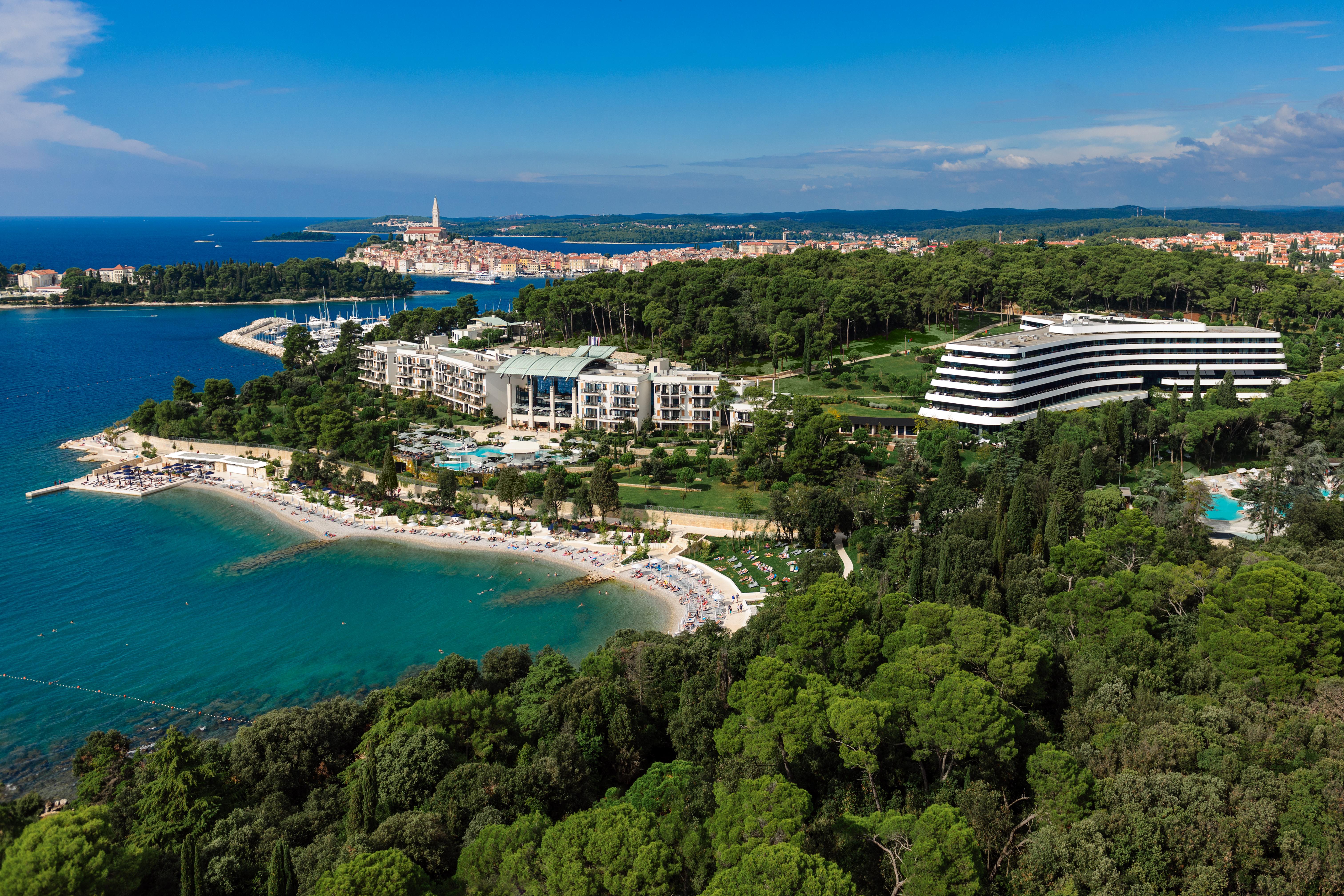 Lone Hotel By Maistra Collection Rovinj Bagian luar foto View of the hotel