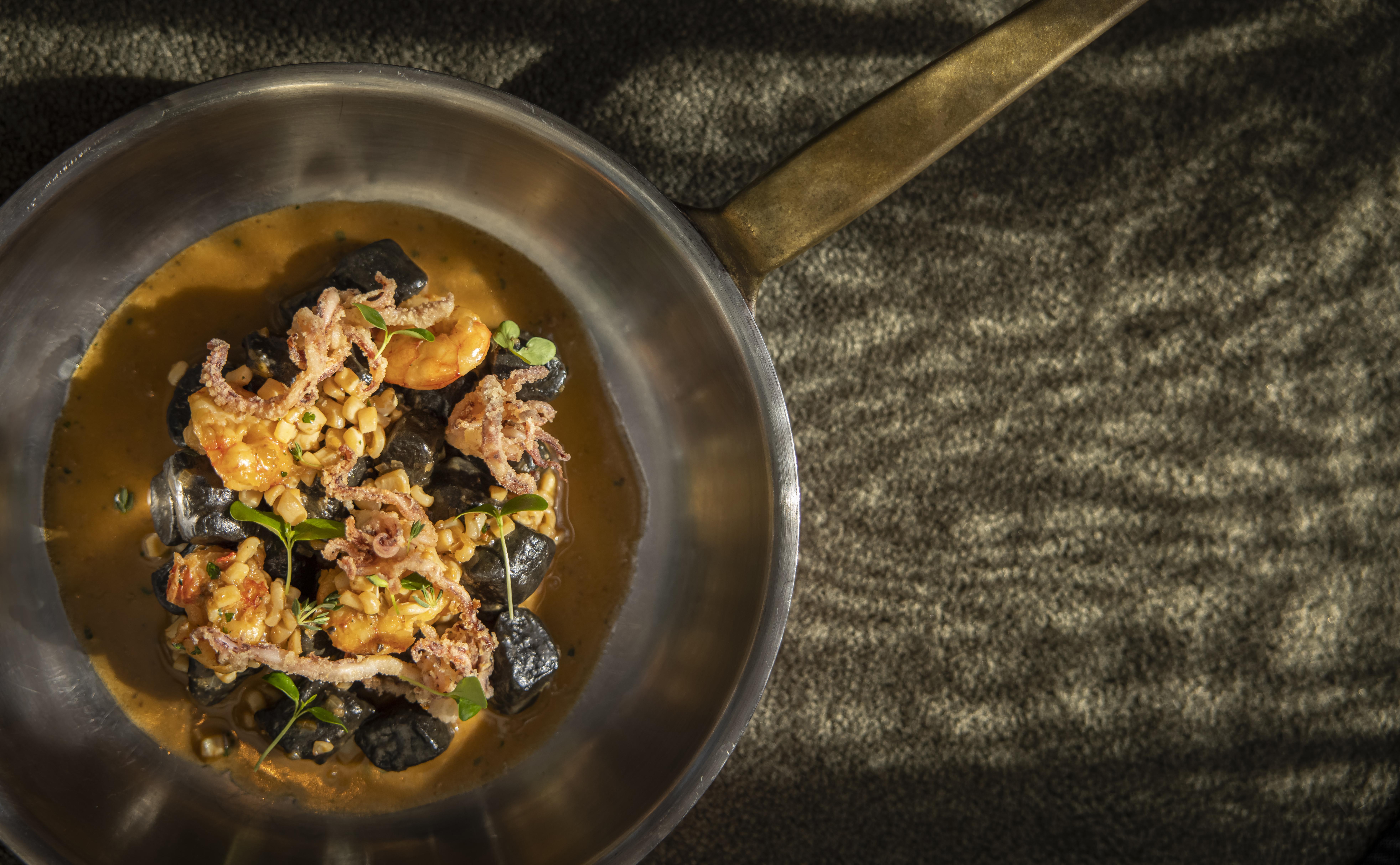 Lone Hotel By Maistra Collection Rovinj Bagian luar foto A pan of stewed octopus