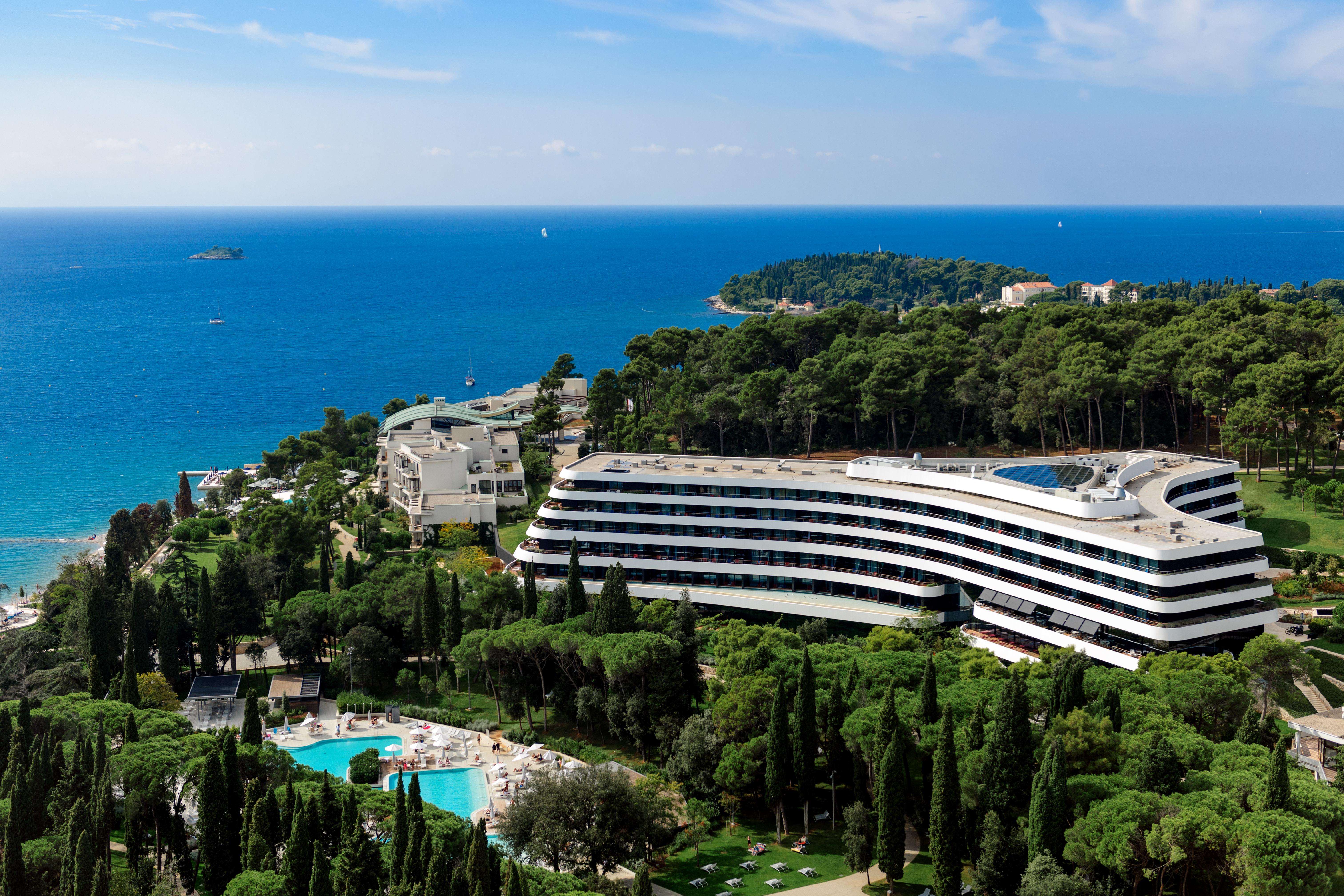 Lone Hotel By Maistra Collection Rovinj Bagian luar foto The hotel in 2012